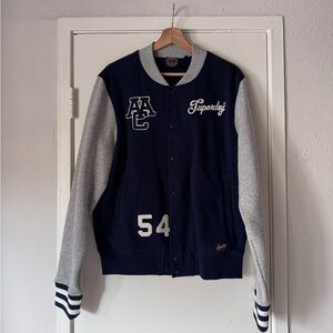 Superdry Vintage Collegiate Bomber Jacket Mens Sz L